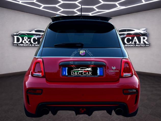 Abarth 595 1.4 Turbo T-Jet 180 CV MTA Competizione TETTO XENO PDC AUDIO BEATZ ANTIFURTO PELLE TAGLIANDI UFFICIALI - Foto 5