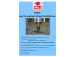 TECNICO PROGRAMMATORE CAD/CAM - FRESATORE C.N.C.