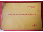 Manuale istruzioni stazioni di servizio Innocenti Lambretta TV 175 1958