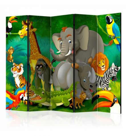 Paravento ARREDALACASA Per Bambini N.24 Con 5 Ante