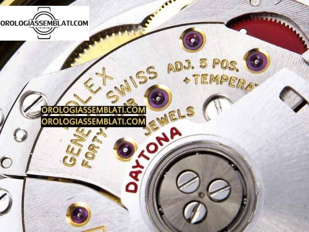 Rolex Replica DAYTONA 116508 1:1 BEST EDITION QUADRANTE VERDE SUL BRACCIALE YG SA4130 - Foto 5