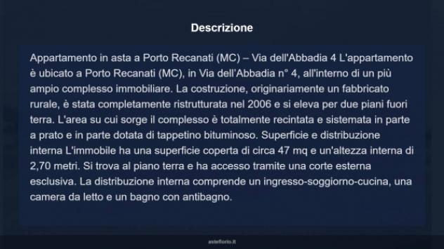 Immobile in asta di 47 m² in vendita a Porto Recanati - Foto 18