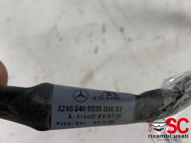 A2465400335 CAVO BATTERIA MERCEDES Classe B W246 2° Serie diesel - Foto 2