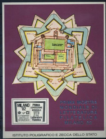 I^ MOSTRA MONDIALE DI LETTERATURA FILATELICA MILANO '82