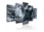 Quadro La Bussola Grigia Cm.100x50 E 200x100 - ARREDALACASA