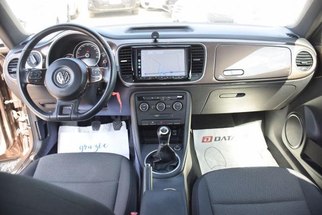 VOLKSWAGEN - Maggiolino - 1.6 TDI Design 4 posti - NAVI ANDROID AUTO APP - CARPLAY - CRUISE - SENSORI - CROMO - BT - OK NEOPATENTATI - Foto 5