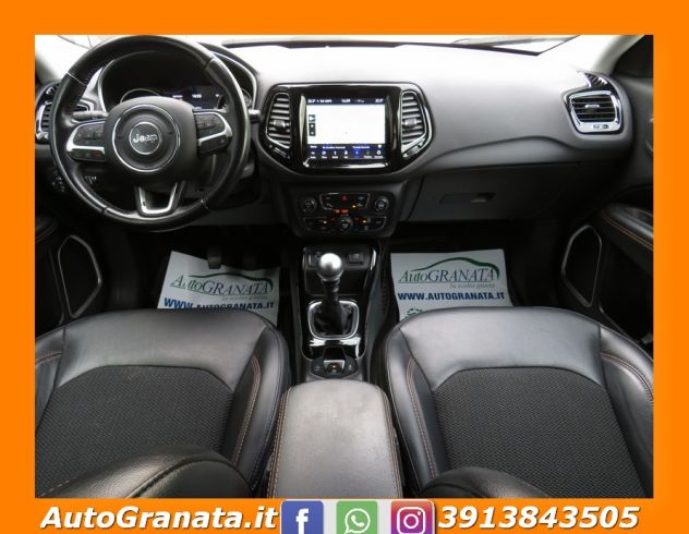 Jeep Compass 1.6 Mjt Limited 120cv my19 Navi/Cerchi19/Pelle - Foto 10