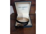 Bracciale in pelle nera Paul Hewitt