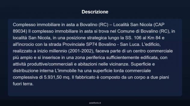 Immobile in asta di 5931 m² in vendita a Bovalino - Foto 5