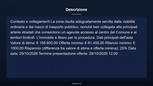 Immobile in asta di 84 m², box auto in vendita a Capannoli - Foto 15