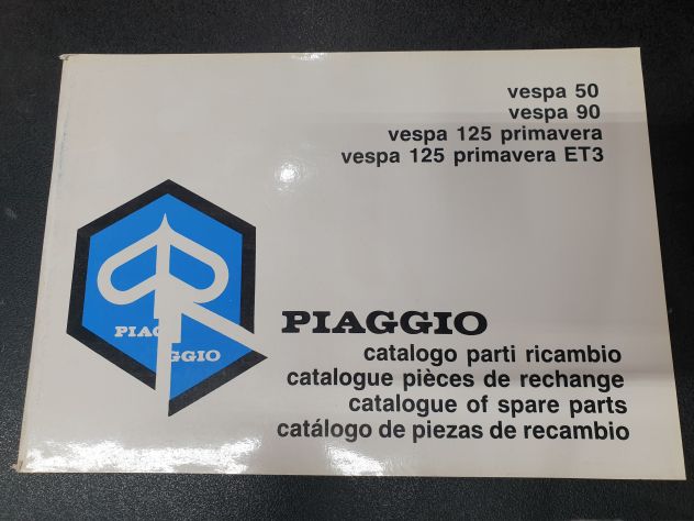 CATALOGO PARTI RICAMBI VESPA 50 – 90 - 125 PRIMAVERA - 125 ET3