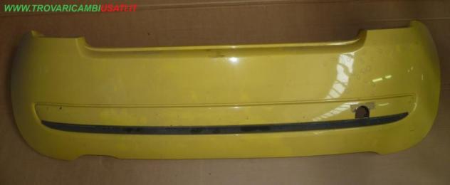 PARAURTI POST.(verniciato con fondo) GIALLO  Carrozzeria  Lamierati esterni  Paraurti  Paraurti post. FIAT - 500 - 01-07-2007 - 01-06-2015, FIAT - 500