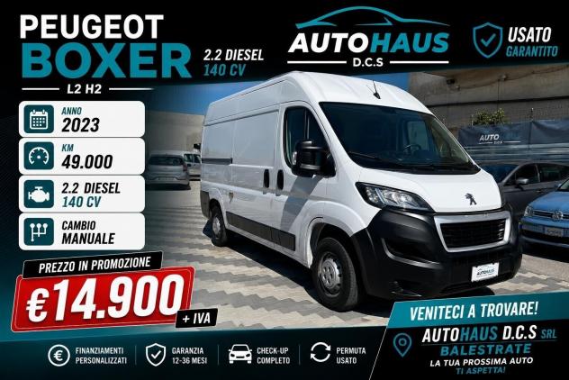 Fiat Ducato Peugeot Boxer 2.2 BlueHDi 140CV L2H2