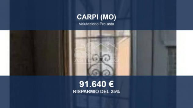 Immobile in asta di 94 m², box auto in vendita a Carpi