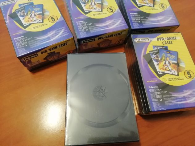 Custodie per CD/DVD Fellowes pacco da 5 pezzi – NUOVO INCELLOFANATO - Foto 8