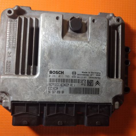 CENTRALINA MOTORE CITROEN C3 1.4 HDI BOSCH 0281011785 - 9658556880 - Foto 4