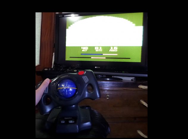 Volante Aereospaziale Quickshot QS-155 anni 80 Commodore, Atari, Amiga - Foto 3