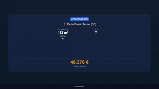 Immobile in asta di 112 m², box auto in vendita a Darfo Boario Terme - Foto 14