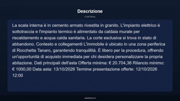 Immobile in asta di 82 m², box auto in vendita a Rocchetta Tanaro - Foto 16