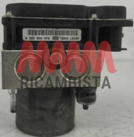 0265235291 Fiat Bravo 1.9 JTD centralina gruppo pompa ABS - Foto 2