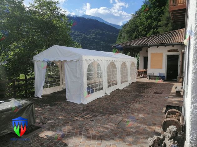 GAZEBO5 X 12 X 2,2/3,1 MT. LA DUE20 LINA PROFESSIONALE - Foto 6