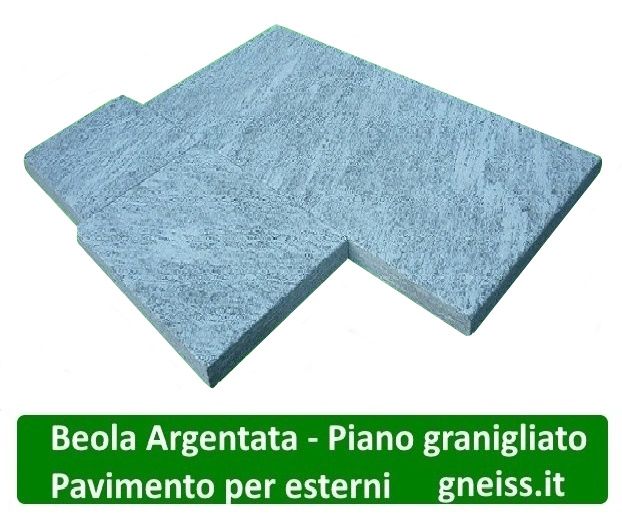 Pavimento in BEOLA ARGENTATA, Piano Grezzo, Misure Varie a Correre - Foto 2