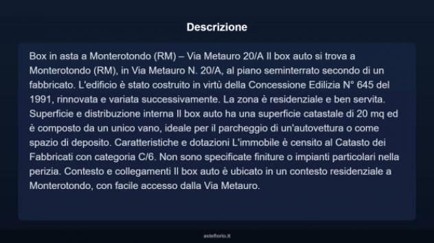 Immobile in asta di 20 m² in vendita a Monterotondo - Foto 8