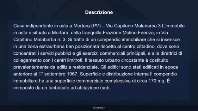 Immobile in asta di 170 m², box auto in vendita a Mortara - Foto 12