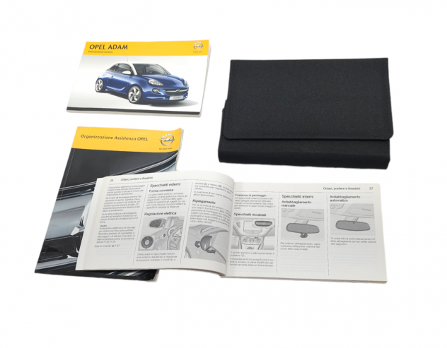 LIBRETTO USO E MANUTENZIONE OPEL Adam 1° Serie A 14 XEL, B 14 XEL, D 14 XEL (13) - Foto 12