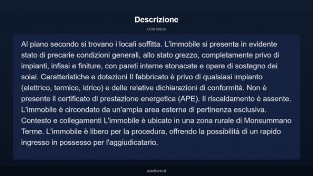 Immobile in asta di 365 m² con più di 5 locali in vendita a Monsummano Terme - Foto 4