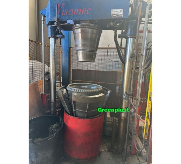 Pressa Sottosquadra PSQ500 Visomec usata - Foto 2