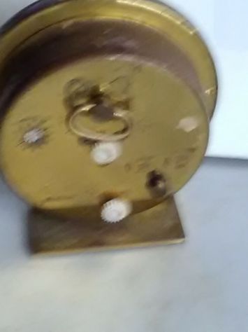 sveglia con movimento meccanico vintage marca JEWELS anni 50 - Foto 4