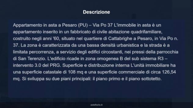 Immobile in asta di 108 m² in vendita a Pesaro - Foto 7
