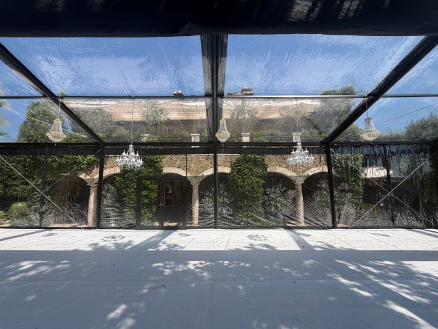 Noleggio affitto tensostrutture gazebo crystal esclusive Cernobbio Lago di Como - Foto 3