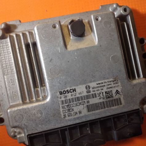 Centralina motore Peugeot 207 1.6hdi 0281012467 9662212480 edc16c34 - Foto 2