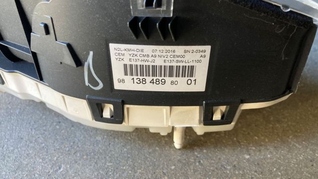 Quadro strumenti Peugeot 208 1.6HDI del 2017 (9813848980) - Foto 4