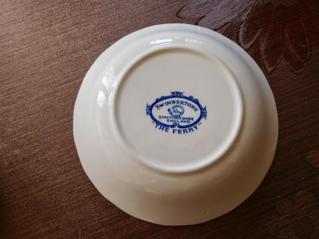 Servizio Macedonia anni 60 in fine porcellana inglese Swinnertons Staffordshire - Foto 4