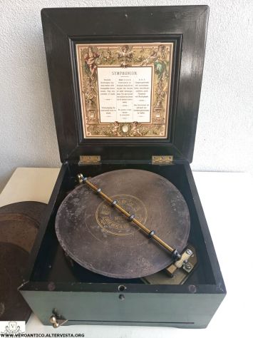 176295 Antico e meraviglioso Symphonion del XIX secolo - Foto 7