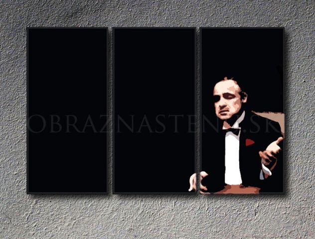 Quadro dipinto a mano Il Padrino - The Godfather