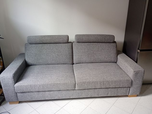 Divano grigio 3 posti - Foto 7