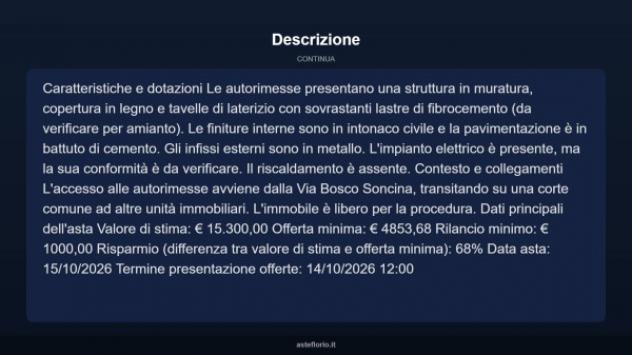 Immobile in asta di 61 m² in vendita a Monticelli Pavese - Foto 8