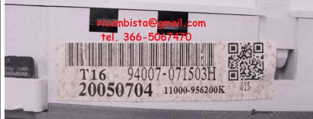 94007-07150 Kia Picanto quadro strumenti - Foto 3