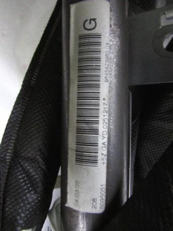 9645423980 AIRBAG A TENDINA SINISTRO PEUGEOT 407 SW 2.0 D 100KW 6M 5P (2005) RICAMBIO USATO - Foto 4