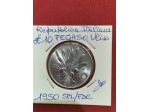 Moneta da collezione lire 10 Pegaso Ulivo 1959 SPL/fdc