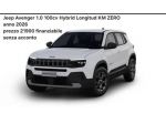 Jeep avenger 1.0 100 cv Longitude Hybrid KM ZERO finanziabile