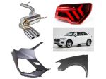 AUDI Q3 f3 frontale parafango ossatura radiatore fanale led cerchi 2018-