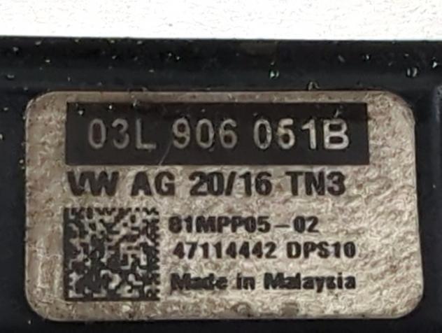 03L906051B SENSORE DI PRESSIONE SCARICO AUDI Q3 2.0 D 4X4 110KW AUT 5P (2016) RICAMBIO USATO - Foto 3