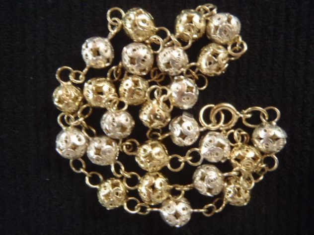 Collana girocollo con orecchini argento - Foto 7