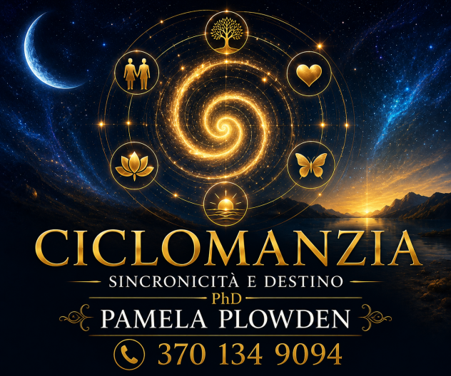 La Parapsicologa esperta di Ciclomanzia: Pamela Plowden