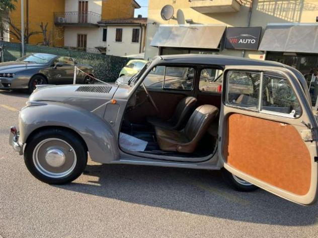 Fiat 500C Cabrio TOPOLINO / GIARDINETTA - targhe NERE - Foto 6